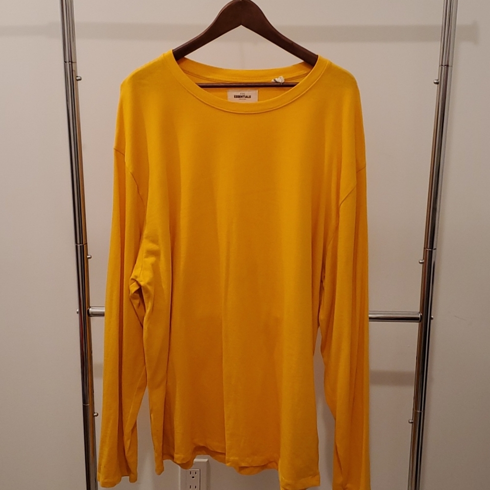 Fear of god essentials long sleeve tee